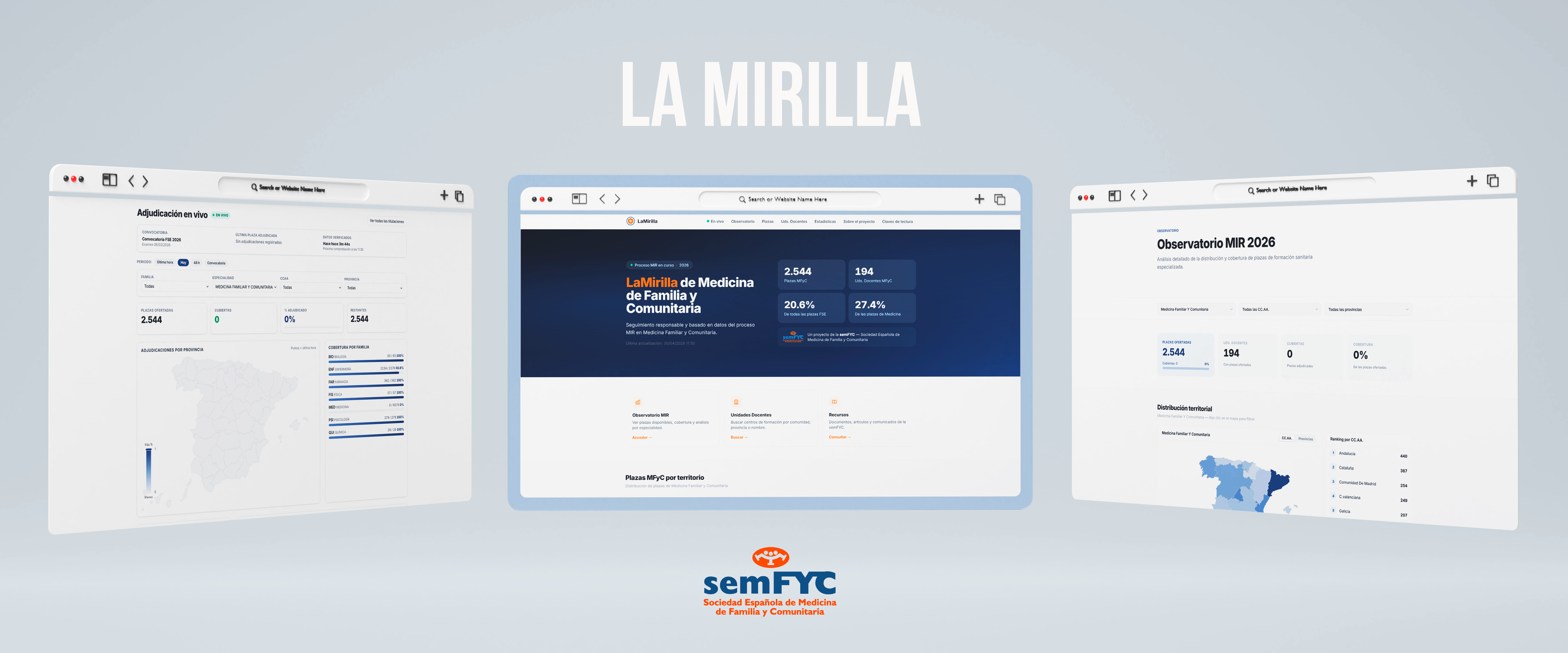 La semFYC inicia el seguimiento del proceso de elección MIR 2026 con un observatorio propio basado en datos en tiempo real